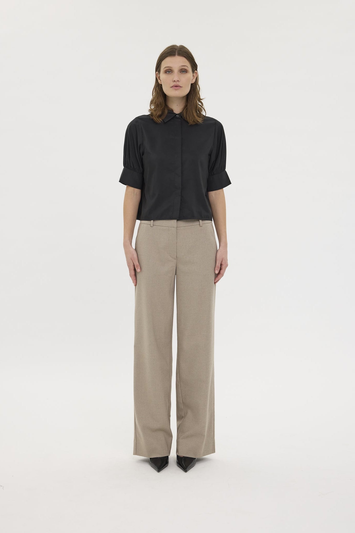 Dena habitbukser - Dark Sand Melange